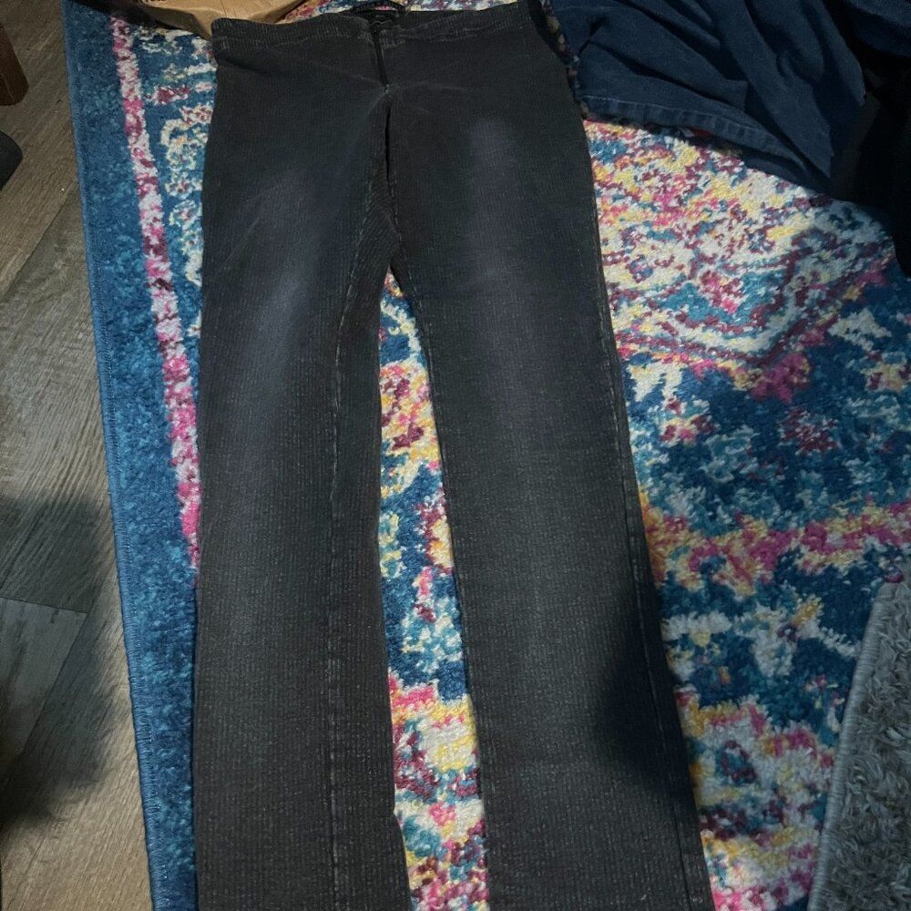 Alice + Olivia grey black pants size 4